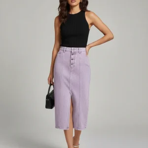 Jupe Crayon En Jean Femme