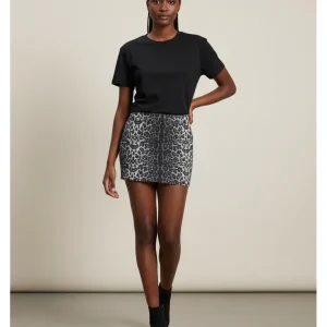 Jupe Crayon Léopard Mini Chic