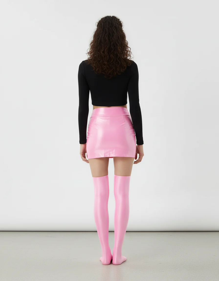 Jupe Crayon Latex