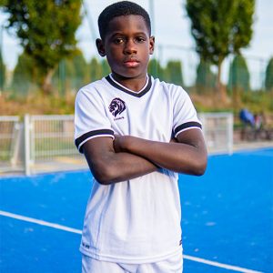 Maillot Classic Blanc/Noir Enfant