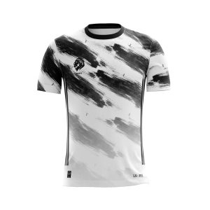 Maillot Storm Blanc/Noir Enfant
