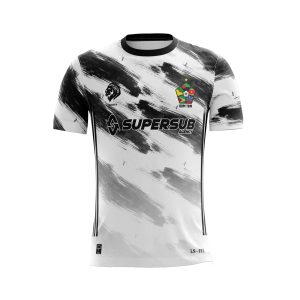 Maillot Storm Blanc/Noir DOM-TOM Enfant