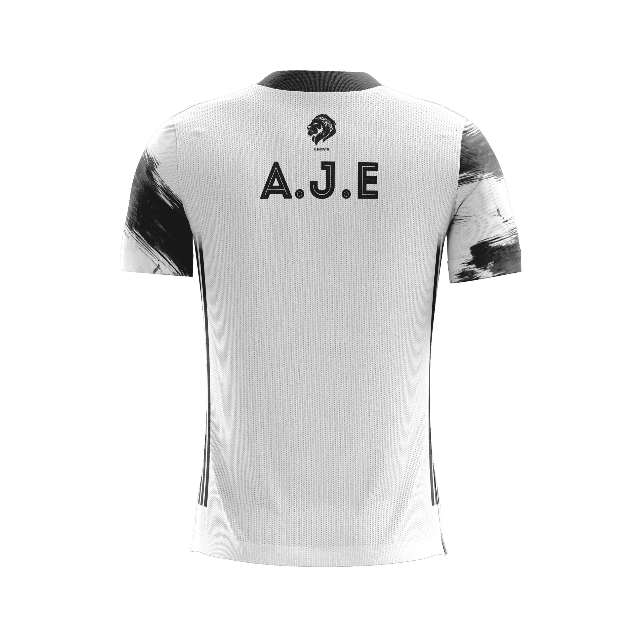 Maillot Storm Blanc/Noir AJ Etampoise