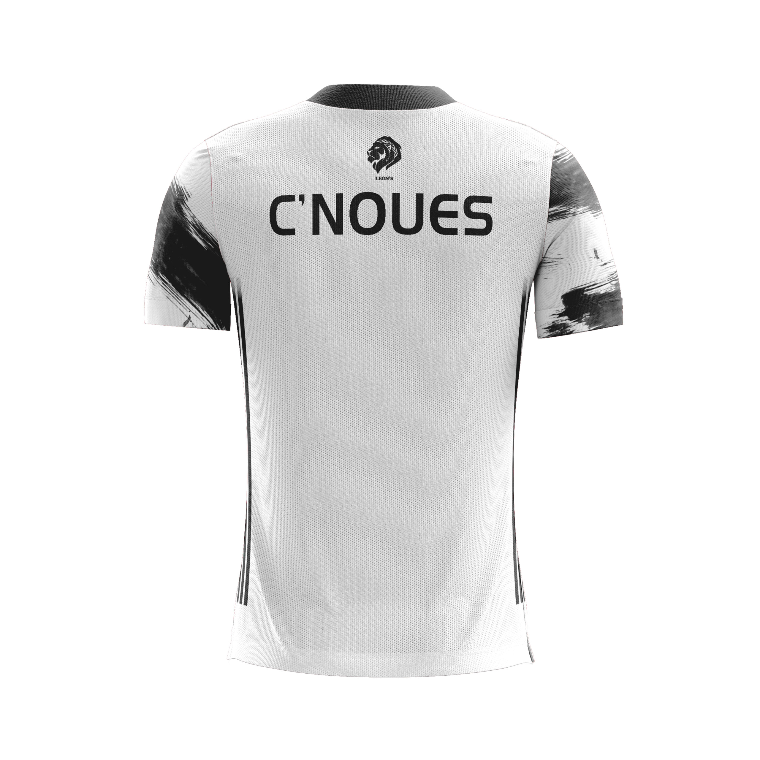 Maillot Storm Blanc/Noir C&rsquo;Noues Futsal Enfant