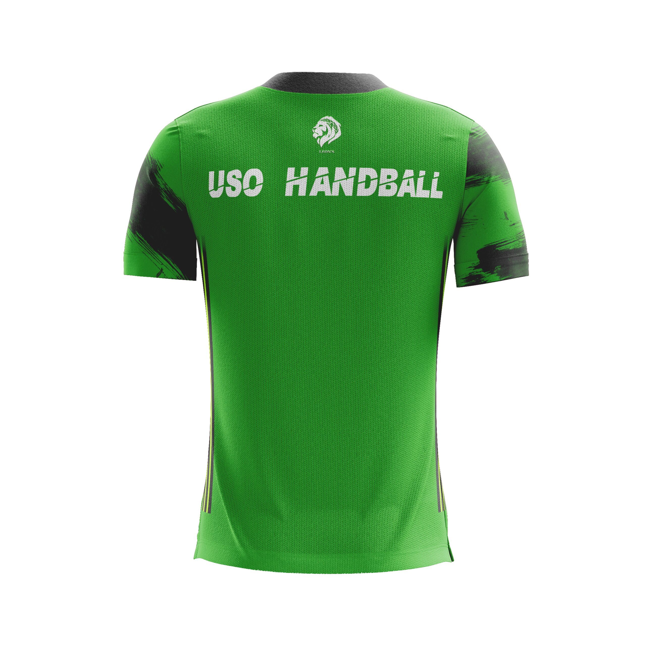Maillot Storm Vert/Noir US Ormesson Hand Enfant