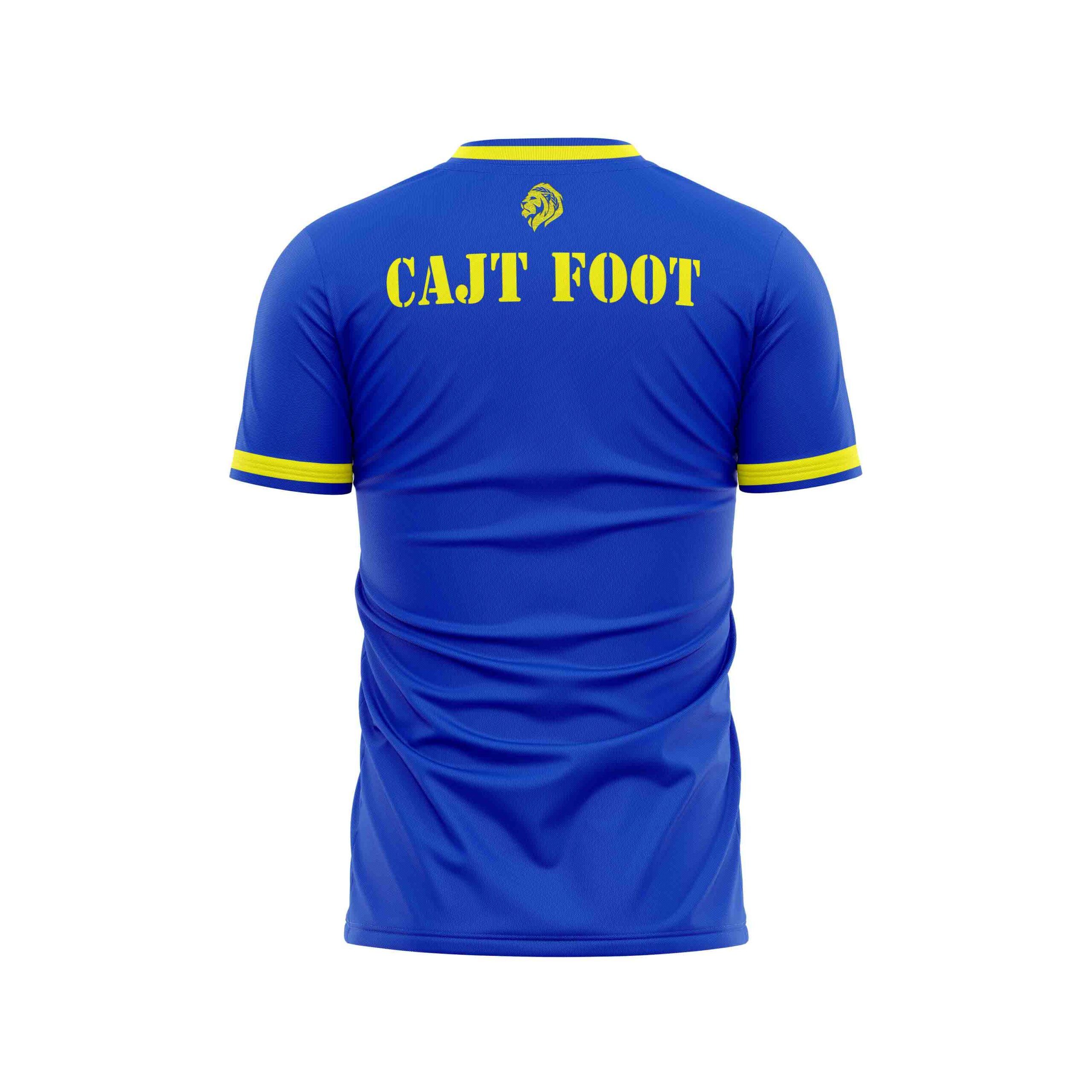 Maillot Classic Bleu/Jaune CAJT FOOT