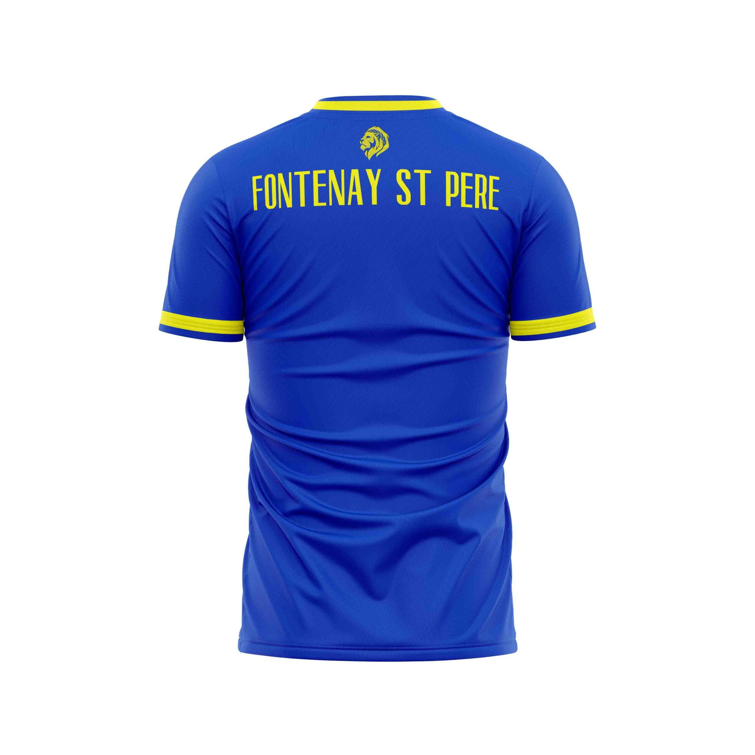 Maillot Classic Bleu/Jaune As Fontenay St Pere Enfant