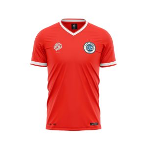 Maillot rouge/blanc Saint James City Enfant