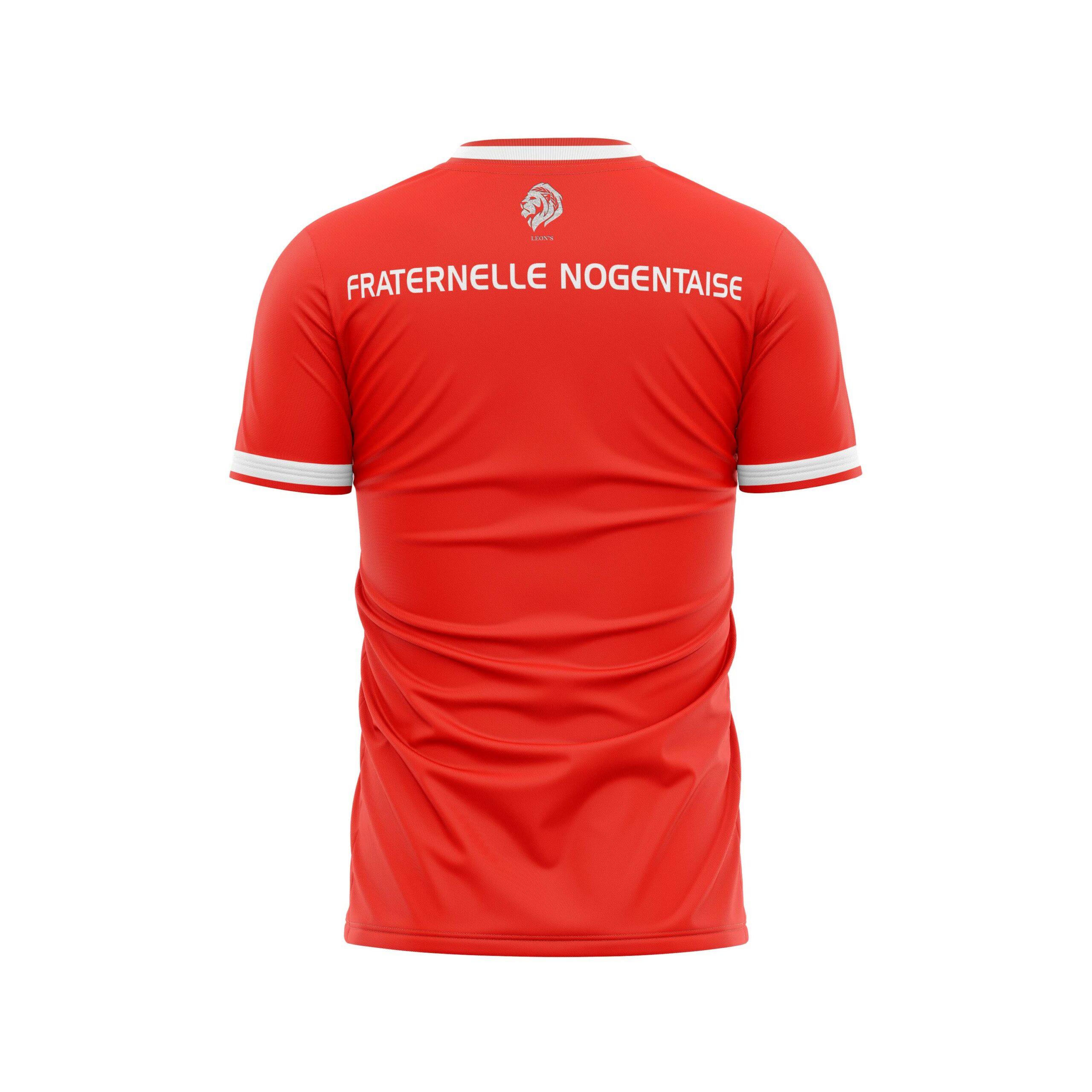 Maillot Classic Rouge/Blanc Fraternelle Nogentaise Enfant
