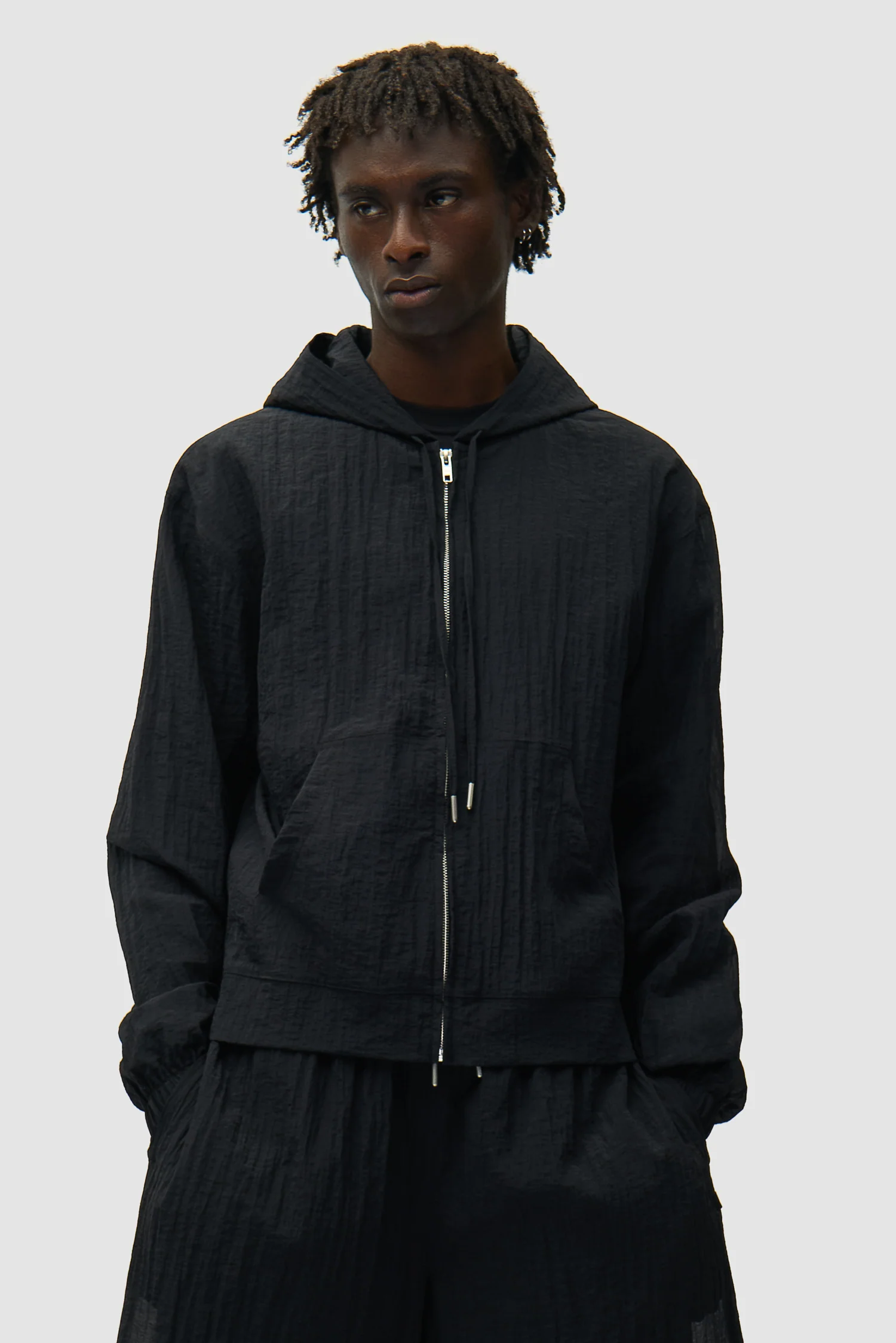 Veste en maille – Noir