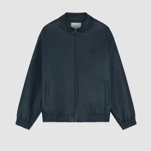 Veste en simili cuir Arte pour adidas - Bleu marine