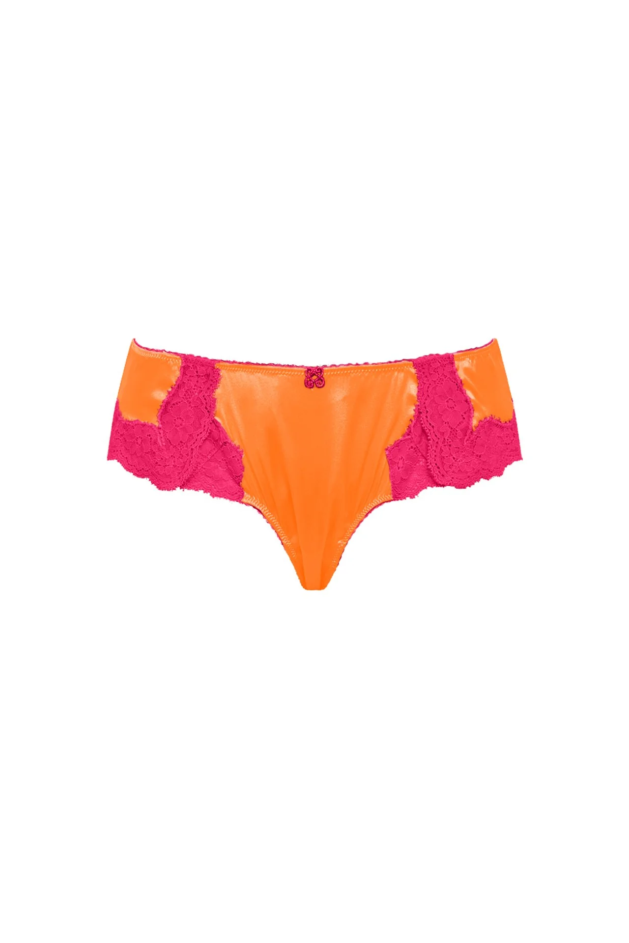 Brésilien en soie, Carrot - Raspberry