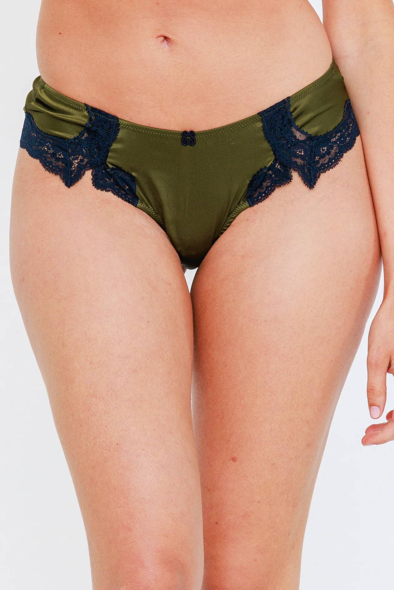 Brésilien en soie Kaki – Deepblu